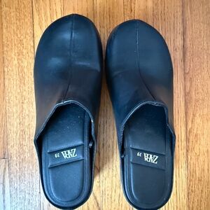 Zara Black Clogs